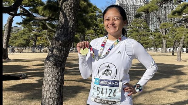 Pehobi lari dan langganan pacer di race lari Astrid Toar Tulung