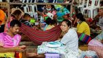 Potret Warga Mengungsi Akibat Konflik Perbatasan Thailand-Kamboja