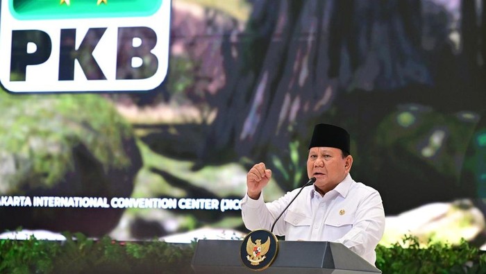 Presiden Prabowo menghadiri Harlah ke-27 PKB di JCC.