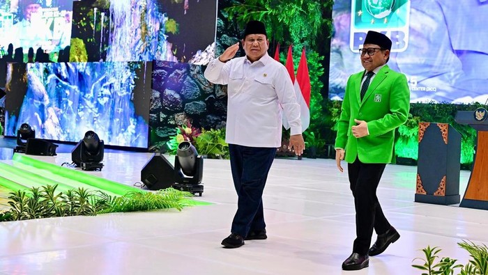 Presiden Prabowo menghadiri Harlah ke-27 PKB di JCC.