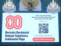 Makna Infinity Logo HUT ke-80 RI Diungkap Prabowo