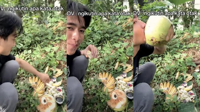 Nekat! Pria Mukbang Sesajen gegara Ikuti ‘Intruisive Thought’