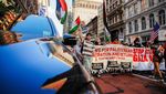Protes Warga New York Desak Penghentian Krisis Kelaparan di Gaza