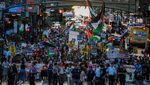 Protes Warga New York Desak Penghentian Krisis Kelaparan di Gaza