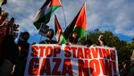 Protes Warga New York Desak Penghentian Krisis Kelaparan di Gaza