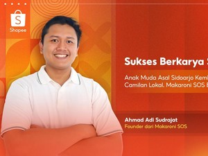 Kisah Pemuda Sidoarjo Bangun Bisnis Camilan Makaroni SOS Bareng Shopee