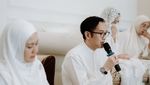 Aldi Bragi dan Ikke Nurjanah Mengapit Anak di Pengajian Jelang Nikah