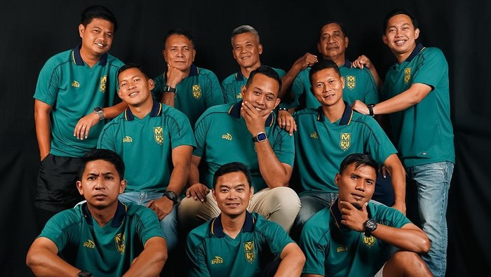 Staf pelatih Malut United di Super League 2025/2026.