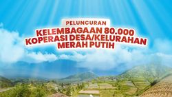 Peluncuran Koperasi Desa/Kelurahan Merah Putih