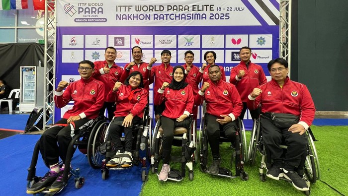 Atlet-atlet para tenis meja mengukir prestasi di Kejuaraan Dunia 2025 di Thailand dengan merebut medali emas, perak, dan perunggu.