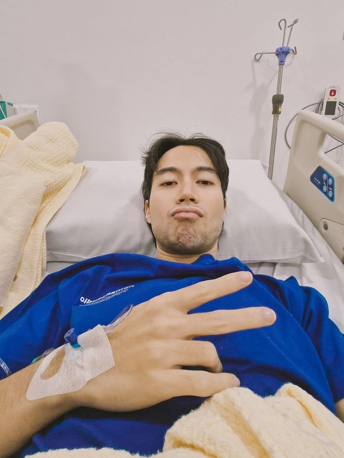 Vidi Aldiano saat menjalani pengobatan di Penang. Vidi Aldiano dalam Instagram miliknya.