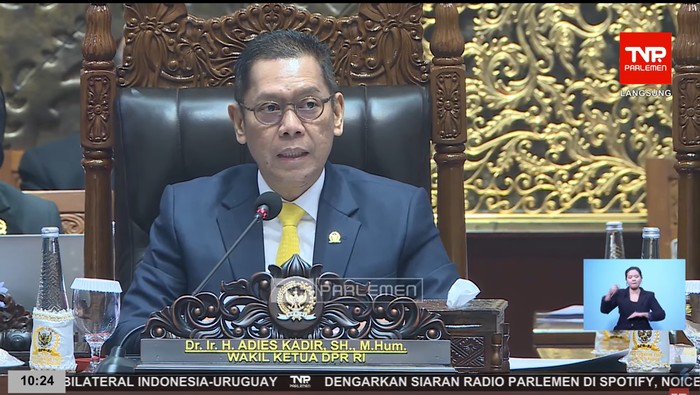Wakil Ketua DPR RI Adies Kadir.