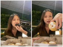 Anak Pinkan Mambo Review Donat Buatan Ibunya, Netizen: Emak Lu Itu!