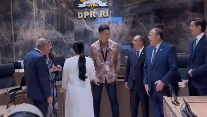 Arnold Putra diterima oleh pimpinan DPR (dok istimewa)