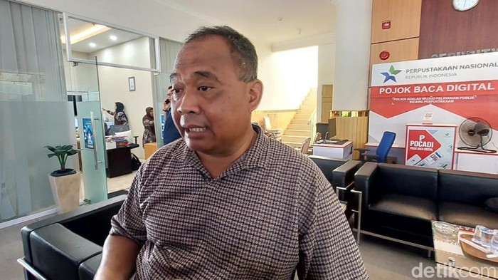 Bupati Sleman Harda Kisawaya saat ditemui di Kantor Setda Kabupaten Sleman, Jumat (25/7/2025).