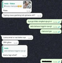 Inilah contoh pentingnya untuk belajar Bahasa Inggris. Selain nggak malu-maluin saat ditanya gebetan, jadinya kelihatan keren juga, kan