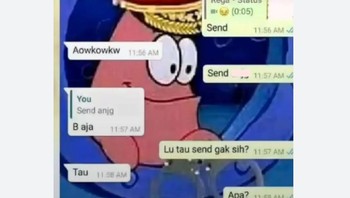 Sejak kapan sad jadi send. Foto: Instagram/receh.id