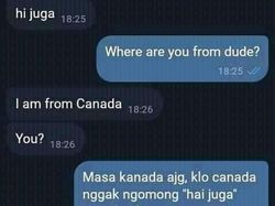 Chat Kocak Salah Paham Bahasa Inggris, Aduh Kacau!