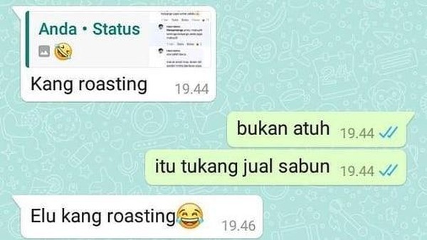 Chat Kocak Salah Paham Bahasa Inggris, Aduh Kacau!