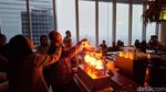 Ada Kopi Segar di Bar Tertinggi di Indonesia dengan Pemandangan Senja