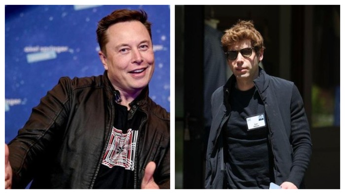 Elon Musk dan Sam Altman