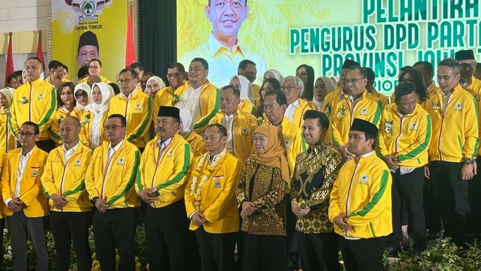 Pelantikan pengurus DPD Golkar Jawa Timur periode 2025-2030