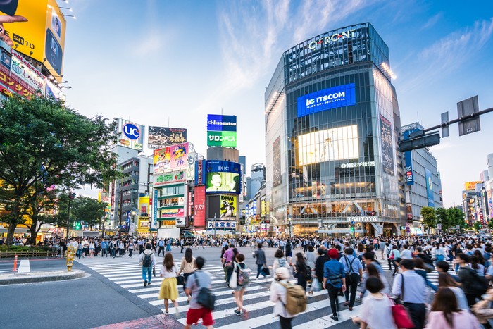 Shibuya Crossing, Asia, Japan, Shibuya Ward, Shinjuku Ward