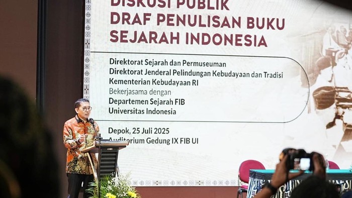 Kemenbud Gandeng FIB UI, Cegah Mitrasi Sejarah Indonesia di Buku Baru