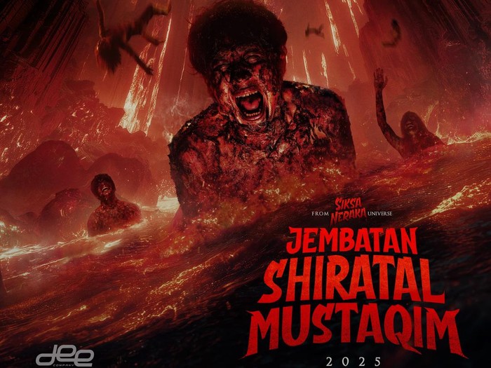 Poster film Jembatan Shiratal Mustaqim.