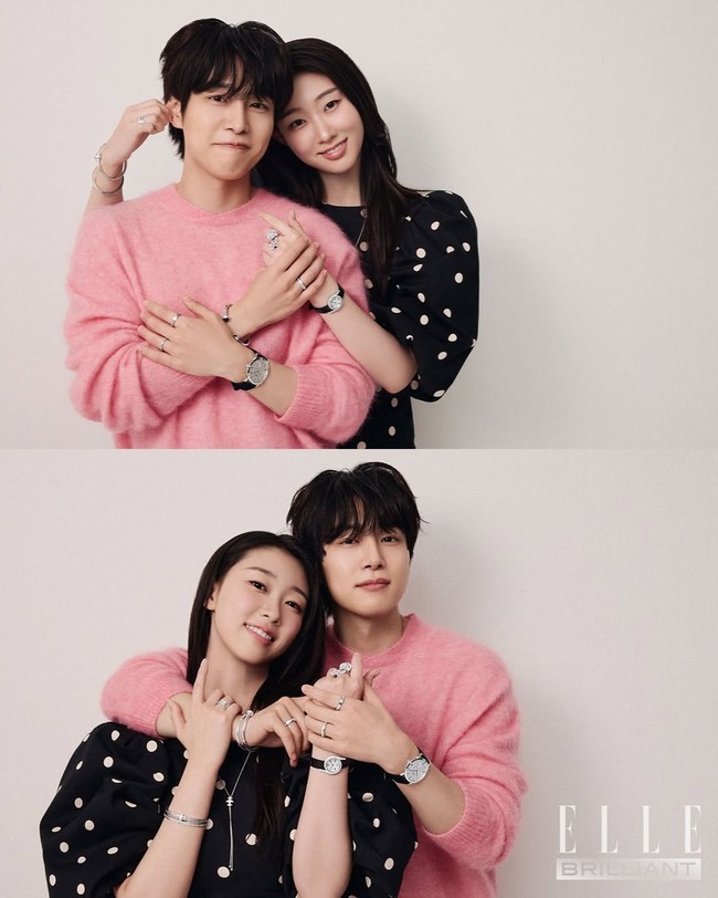 Karakter mereka di Resident Playbook sangat bertolak belakang. Namun Han Ye Ji mengaku, “Aku lebih menyukai karakter Jae Il sejak awal.” Foto: dok. Elle Korea