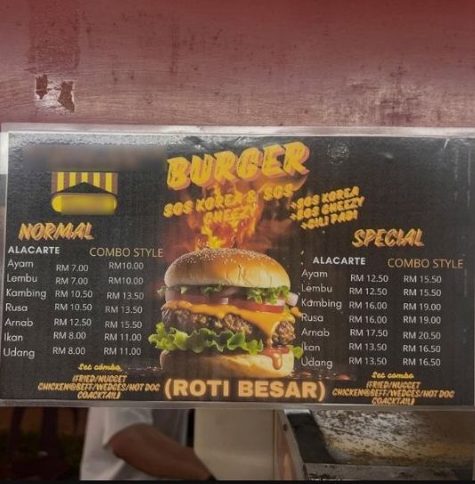 Kecewa! Pelanggan Beli 3 Buah Burger Kaki Lima Seharga Rp 166 Ribu