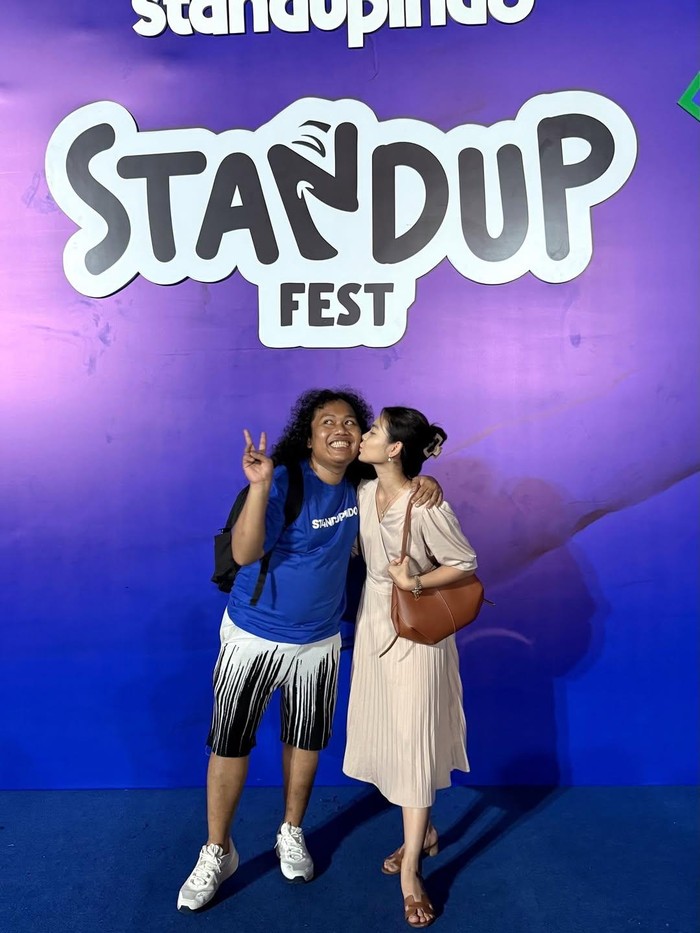 Marshel Widianto eksis lagi di Instagram Cesen, istrinya.