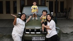 Cesen pernah mengakui dalam sebauh wawancara di kawasan Senayan, Jakarta Pusat, Sabtu (14/6/2025), sengaja tidak mengunggah foto Marshel Widianto. Ia mengaku gak kuat membaca komentar-komentar aneh netizen tentang suaminya dan membuatnya gak tega. Foto: dok. Instagram @ceseniy