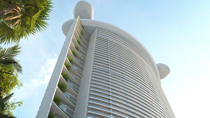 Menara Keempat Marina Bay Sands Dibangun, Biaya Capai Rp 130 T Las Vegas Sands membangun menara keempat Marina Bay Sands senilai Rp 130 T. Akan ada hotel mewah, arena konser, hingga Skyloop ikonik.