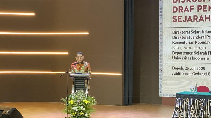 Menbud Fadli Zon. (Devi/detikcom)