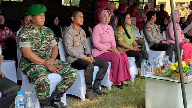 Peletakan Batu Pertama di SPPG Polresta Bogor Kota