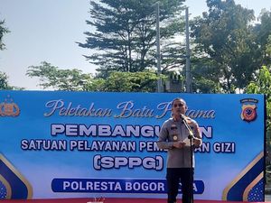 Polresta Bogor Groundbreaking Pembangunan SPPG, Komitmen Dukung Program MBG