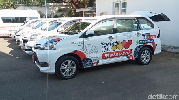 Pemprov Sulsel meluncurkan mobil Andalan Hati Melayani.