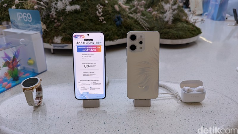 Penjualan perdana Oppo Reno 14 series