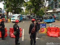 Penutupan Jalan di Sekitar PN Jakpus Jelang Vonis Hasto