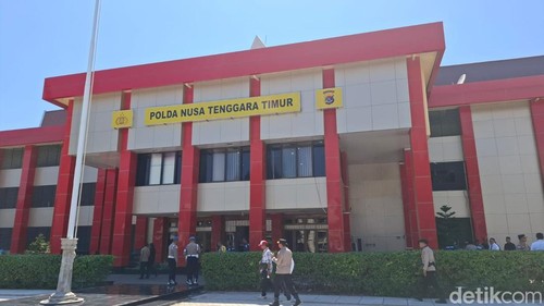 Ilustrasi gedung Polda NTT, Jumat (23/7/2025). (Yufengki Bria/detikBali).