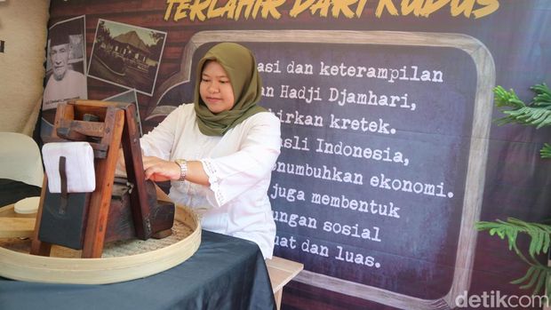 Suasana pameran Abirama Purbakala Patiayam di Museum Patiayam Kudus, Jumat (25/7/2025).