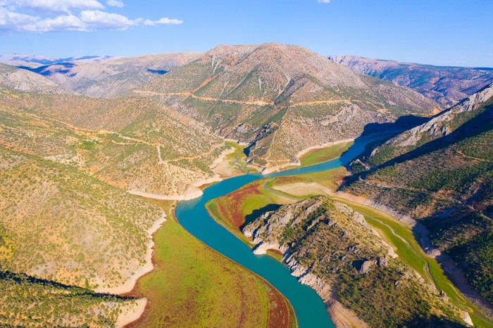 The Euphrates river is the longest and one of the most historically important rivers of Western Asia.