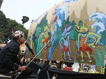Wayang Beber yang Langka Dihidupkan Lagi Lewat Festival Tong-tong Market