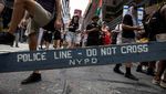 Aksi Solidaritas Gaza Warnai Jalanan New York