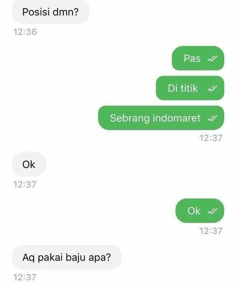 Chat Kocak Ojol