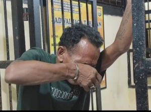 Tak Direstui-Diancam Anak Pacar, Kakek Ini Nangis di Polsek Makassar