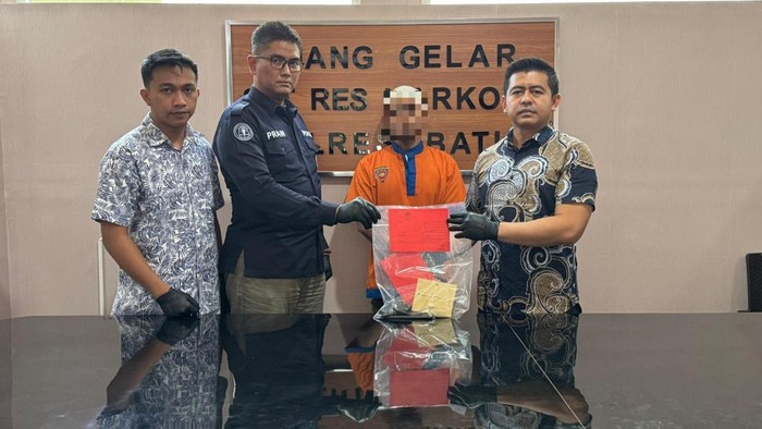 Gelar kasus pengungkapan narkoba di Polres Batu.