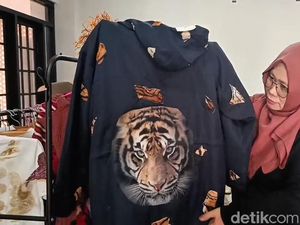 Kala Kain Bekas Jadi Gaun Istimewa di Tangan Ayank