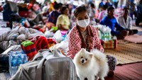 Pertempuran artileri antara Thailand dan Kamboja terus meluas, memicu kepanikan dan eksodus warga. REUTERS/Athit Perawongmetha